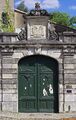 The 19th-century gate on the Hotel Montalembert