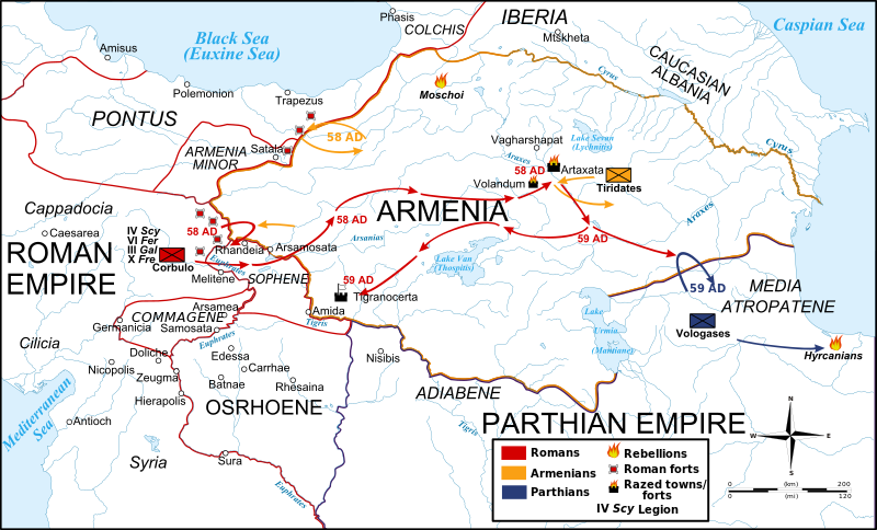 ملف:Roman-Parthian War 58-60.svg