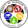 الختم الرسمي لـ Saginaw County
