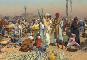 Leopold Carl Müller - Market in Lower Egypt.jpg