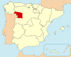 Map of Zamora