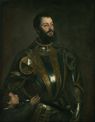 Titian (Tiziano Vecellio) (Italian) - Portrait of Alfonso d'Avalos, Marquis of Vasto, in Armor with a Page - Google Art Project.jpg