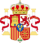 Coat of Arms of Spain (c.1883-1931) Pillars of Hercules Variant.svg