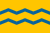 The Marine-Transport-Flag of Manchukuo with a border