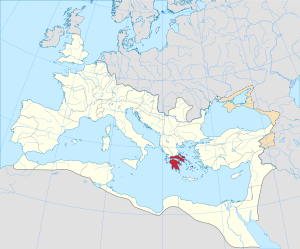 Roman Empire - Achaia (125 AD).svg