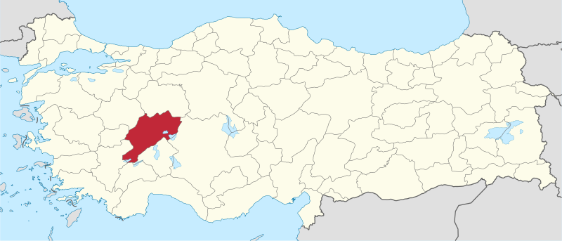 ملف:Afyonkarahisar in Turkey.svg