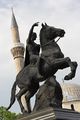 A monument of Phillip II of Macedon, the founder of Bitola