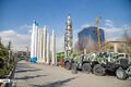 عرض مجموعة من الصواريخ الباليستية الإيرانية في حديقة (متحف الدفاع المقدس) في العاصمة الإيرانية طهران