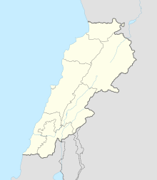 Beirut is located in لبنان