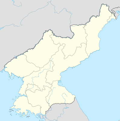 Location map North Korea