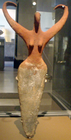 The "Bird Lady" sculpture, Predynastic female figurine.