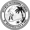 الختم الرسمي لـ سانت بيترسبرغ، فلوريدا