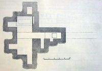 مسقط أفقي للغرف الجنائزية