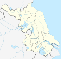 Wujin is located in جيانگ‌سو