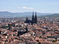 The black Cathedral of Clermont-Ferrand