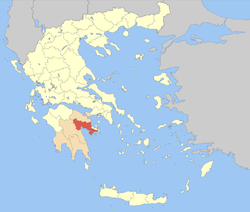 أرگوليس ضمن اليونان