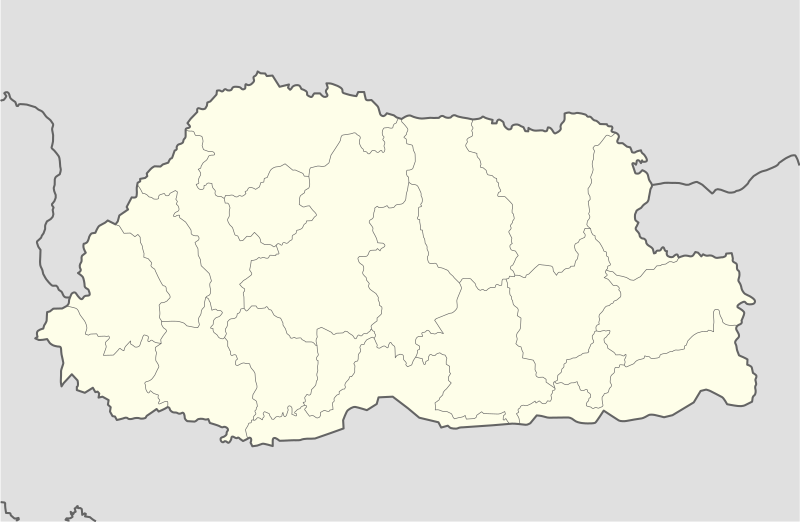 ملف:Bhutan location map.svg