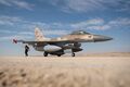 An F-16C Barak from the 117 Squadron "First Jet" disbanded on Ramat David in 2020