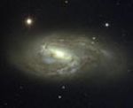 إم 66 إن جي سي 3627، مجرة حلزونية تبعد عنا 35 مليون سنة ضوئية، وتقع في برج الأسد اكتشفت في عام 1780.