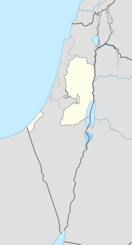 صبيح is located in فلسطين