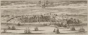Visby circa 1700, in Suecia Antiqua et Hodierna
