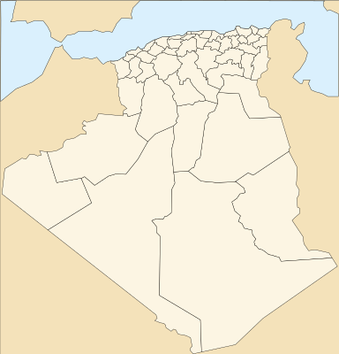 Location map Algeria
