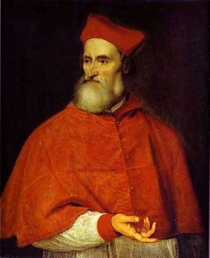 Portrait of Cardinal Pietro Bembo 1540ح. 1540