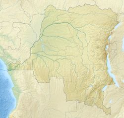 Location map Democratic Republic of the Congo/شرح is located in جمهورية الكونغو الديمقراطية