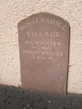 Huntershill Village Mile Stone