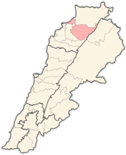 الموقع في لبنان