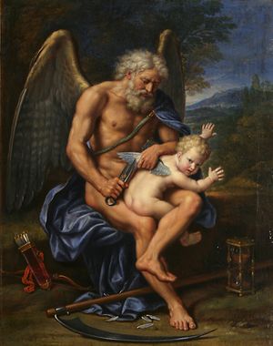 Pierre Mignard (1610-1695) - Time Clipping Cupid's Wings (1694).jpg
