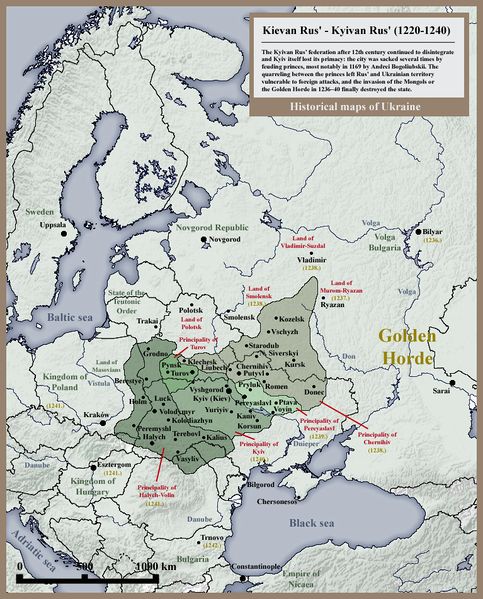 ملف:001 Kievan Rus' Kyivan Rus' Ukraine map 1220 1240.jpg