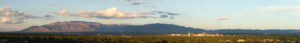 A Panoramic View of the City of Albuquerque 2008.