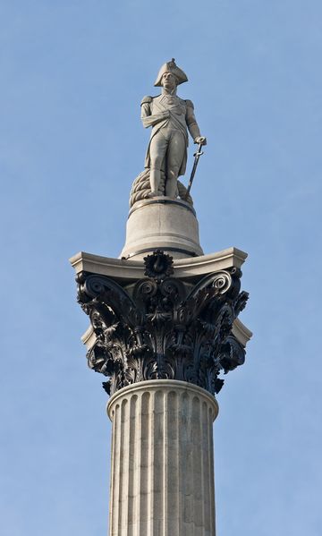 ملف:Nelson's Column, Trafalgar Sq, London - Sep 2006.jpg