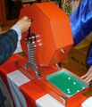 Japanese lottery machines often have octagonal shape.