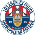 Seal of the LAPD Metropolitan Division