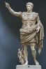 Emperor Augustus Caesar in a martial pose (1st century)