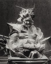 Head + House + Light, 1912, sculpture destroyed