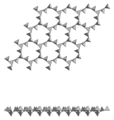 Phyllosilicate, single tetrahedral nets of 6-membered rings, zeophyllite