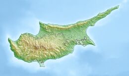 زلزال قبرص 2022 is located in قبرص