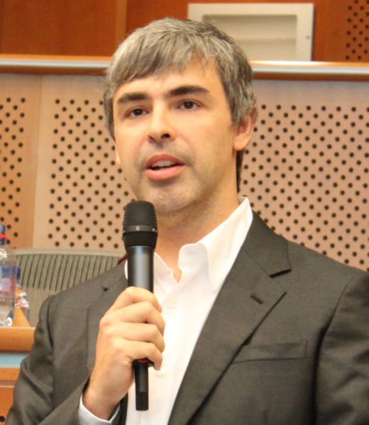 ملف:Larry Page in the European Parliament, 17.06.2009 (cropped).jpg