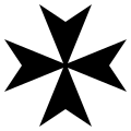 Maltese or Amalfi Cross (As used by St John Ambulance