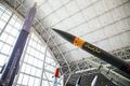 عرض صاروخ نازعات في حديقة الفضاء الوطنية
