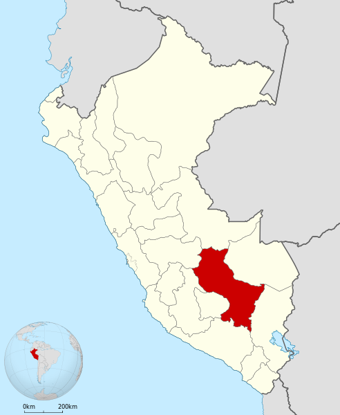 ملف:Peru - Cuzco Department (locator map).svg