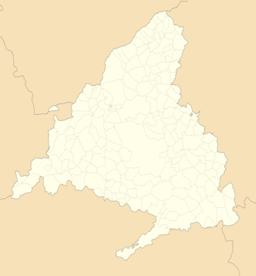 Location map Spain Community of Madrid