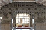 Second Courtyard Mirror Palace Amer Fort.