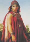 تصور من القبايل، 1990 يظهر لالا فاطة نسومر.
