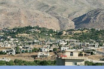 منظر عام لبلدة سعسع