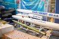 عرض مجموعة من الصواريخ وهي فجر-5، وفلق-2، وفلق-1، وفجر-4، وذلك في معرض اقتدار 40 الدفاعي في طهران