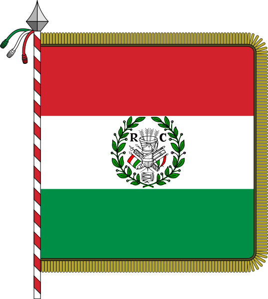 ملف:Flag of the Repubblica Cispadana.svg
